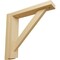 Ekena Millwork 2 1/2"W x 10 3/4"D x 10 1/4"H Traditional Shelf Bracket, Alder BKT02X10X10TRAL - alternate 1